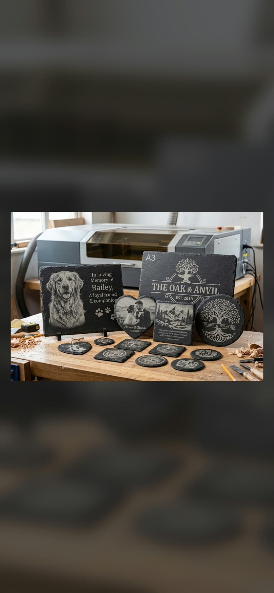 Custom engraved equipment